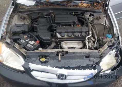 2003 Honda Civic Lx из США, поврежденный, VIN 2HGES15533H508491